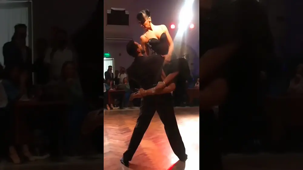 Video thumbnail for Tango show in slow motion...🖤🔥 Analía Morales & Gabriel Ponce 😍 @tangoexpo #tango