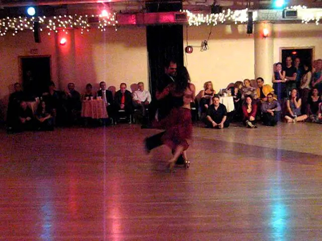 Video thumbnail for Milonga performance by Luis Bianchi and Daniela Pucci at All Night Milonga, Stepping Out, NYC
