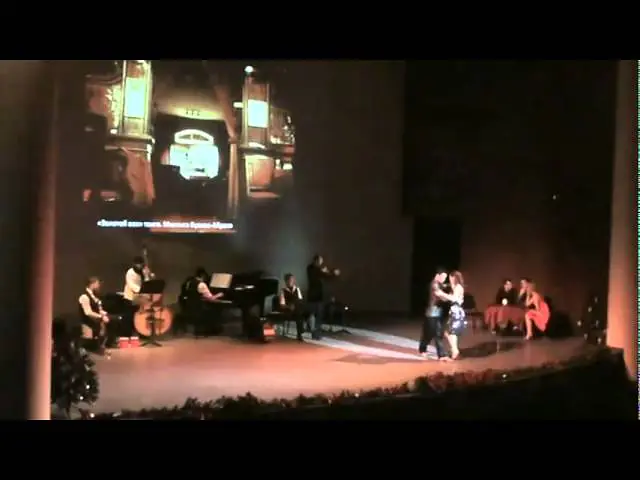 Video thumbnail for Dmitry Vasin & Ksenia Koltysheva with SoloTango orquesta"Saludos