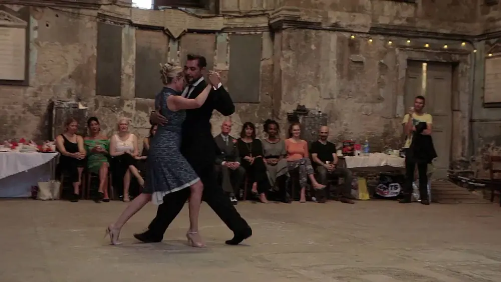 Video thumbnail for Claire Loewe and Jorge Pahl dance at the Asylum Milonga #2