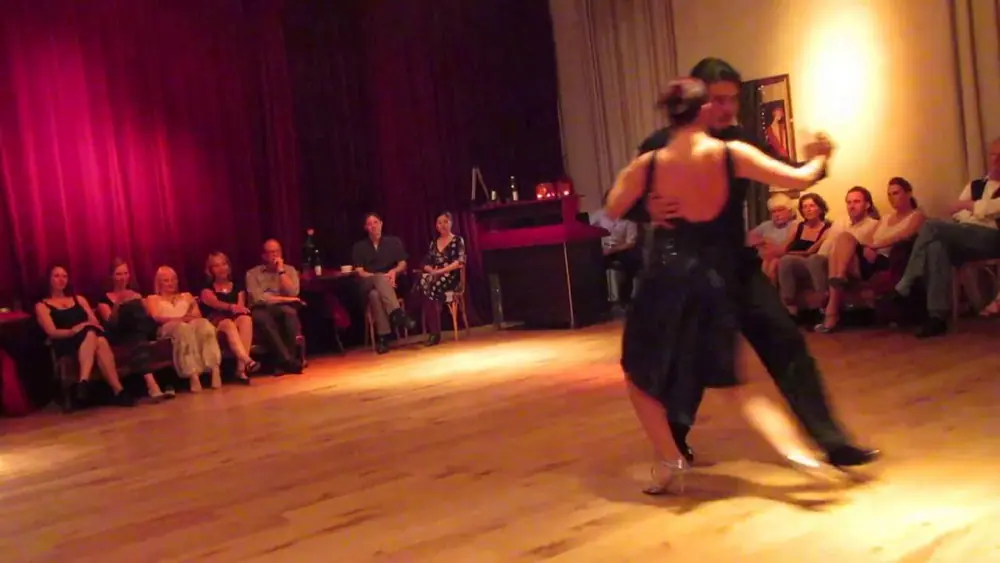 Video thumbnail for Carolina del Rivero & Donato Juarez at Tango Festivalito