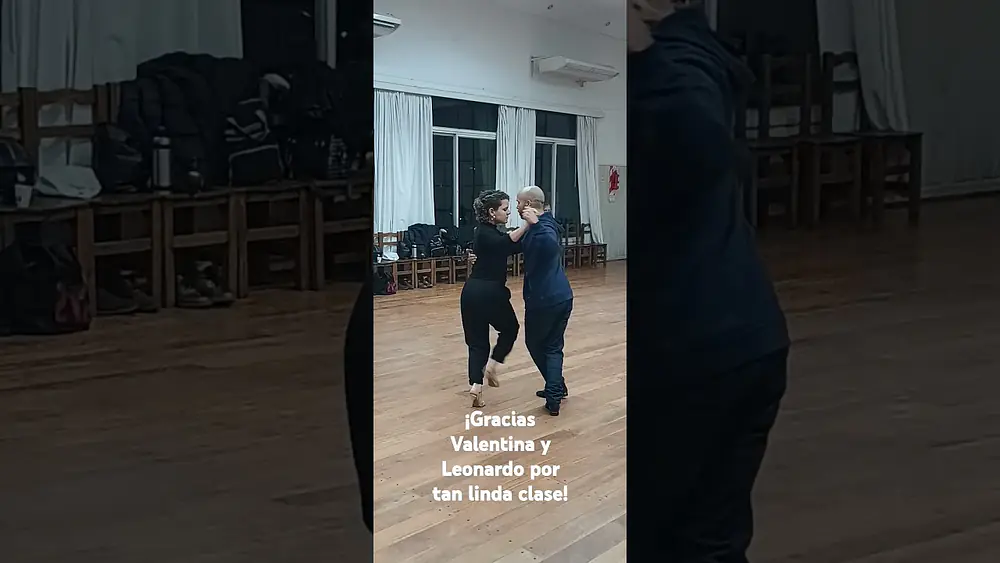 Video thumbnail for ¡Valentina Massari y Leonardo Pankow en las Clases de Tango en Friulana Tango!