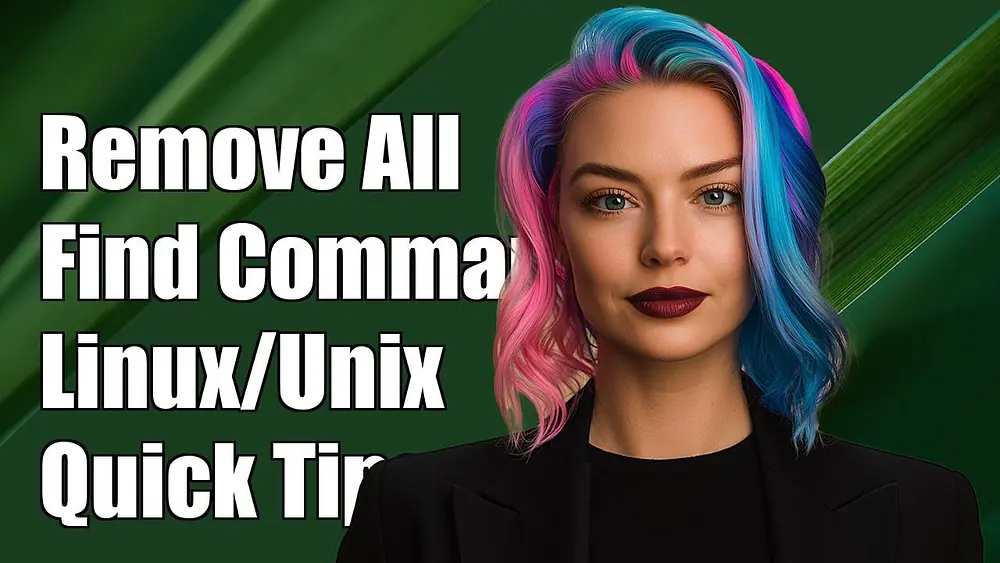 Video thumbnail of How to Remove All Results from a Find Command in Linux/Unix