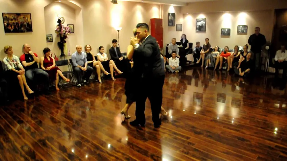 Video thumbnail for Javier Diaz & Angelina Zubko Tango show - part III