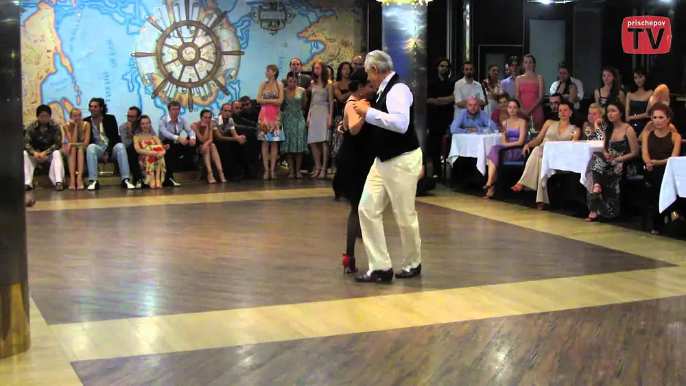 Video thumbnail for Alexander and Anna Cherenkov, Festival of Argentine Tango «MILONGUERO NIGHTS 2012»