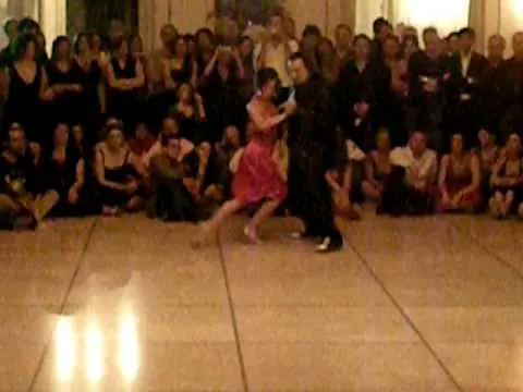 Video thumbnail for Chicho Frumboli y Juana Sepulveda - 1° tango - 22-5-10 Palermo (Italy)
