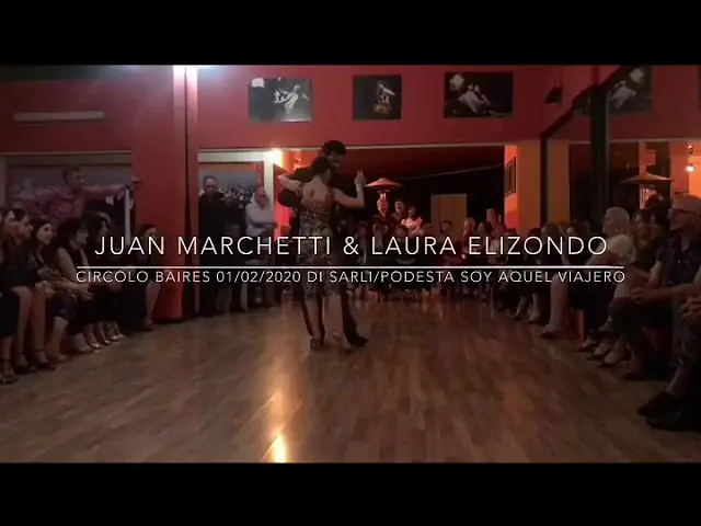 Video thumbnail for Juan Marchetti & Laura Elizondo / Circolo Baires 01/02/2020 / Di Sarli Podesta / Soy aquel viajero