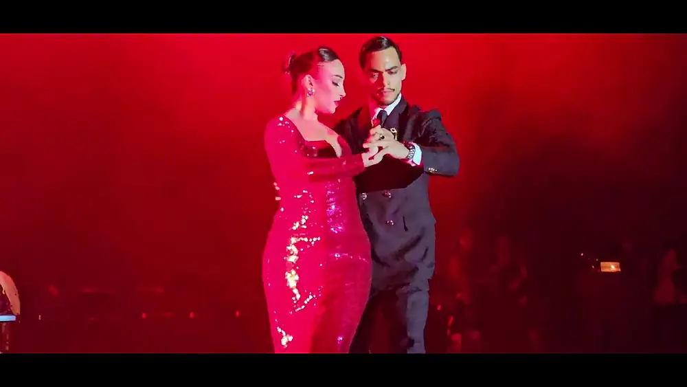 Video thumbnail for Juan David Vargas y Ornella Simonetto. Osvaldo Pugliese-A los Amigos. Barcelos Tango Festival. 3/4