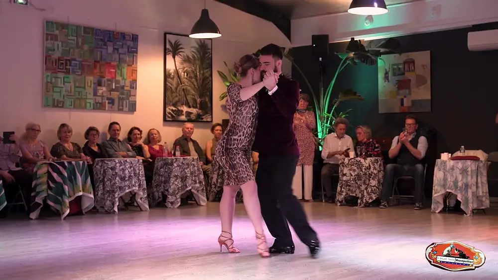 Video thumbnail for Maja Petrović & Marko Miljević – Rebeldia – Milonga Feroz, El Salon de Tango Montpellier 4 feb 2023