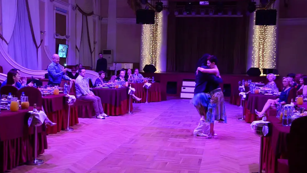 Video thumbnail for Tango Show.  Vals.  Angelina Zubko & Rony Joel. Volgograd 27-28 February