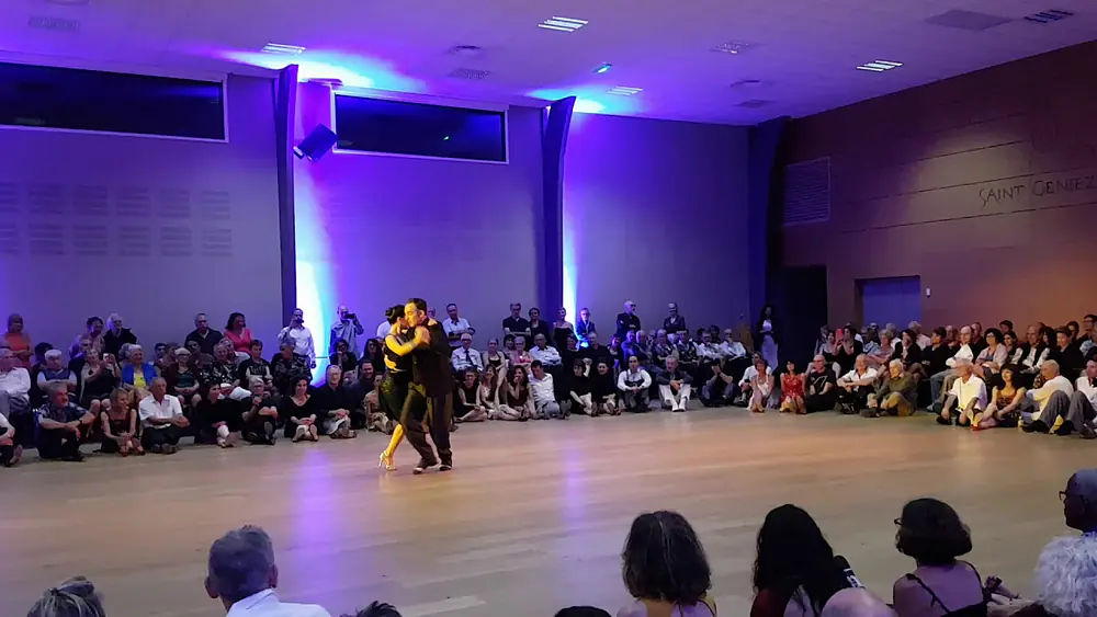 Video thumbnail for Lucila Cionci & Joe Corbata ❤ @ Tango Festival Saint Geniez d'Olt 2018 - Démo 2/2