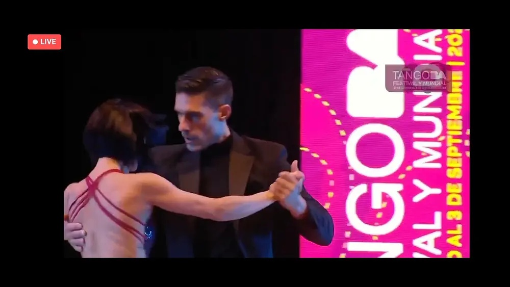 Video thumbnail for Mundial tango 2023 Escenario - Luciana Francheli y Federico Paleo - Buenos-Aires 02.09.2023