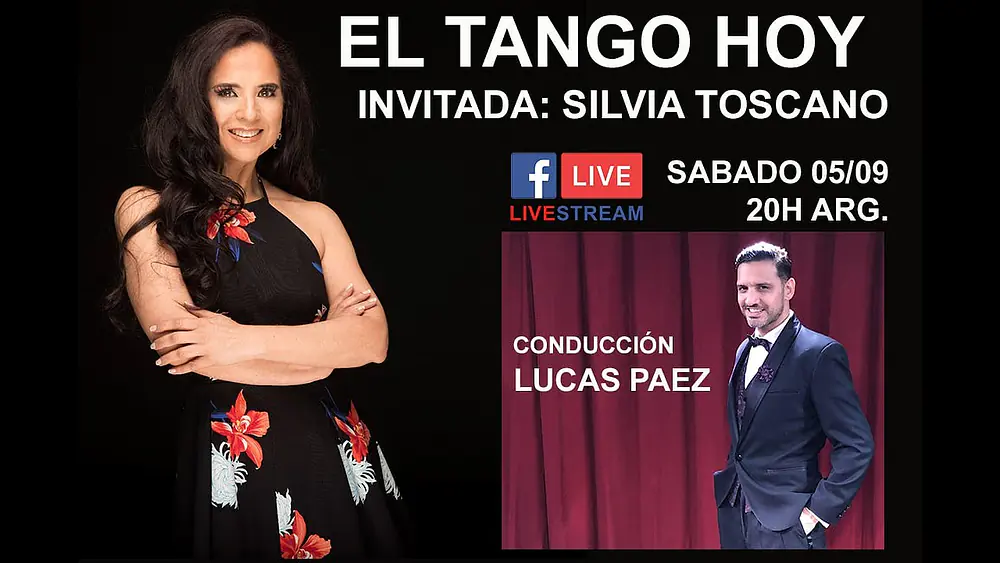 Video thumbnail for El Tango Hoy. Conducción: Lucas Paez. Invitada: Silvia Toscano