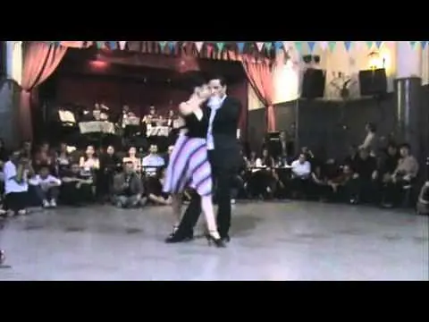 Video thumbnail for CECILIA CAPELLO Y DIEGO AMORIN CON LA ORQUESTA TIPICA SANS SOUCI 2/3