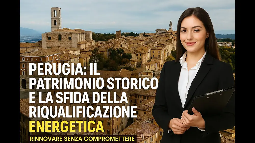 Video thumbnail of Perugia tra Storia e Futuro: La Grande Sfida della Riqualificazione Energetica