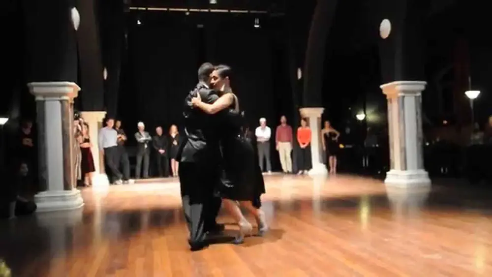 Video thumbnail for Leandro Palou and Maria Tsiatsiani at Reading Tango Festival