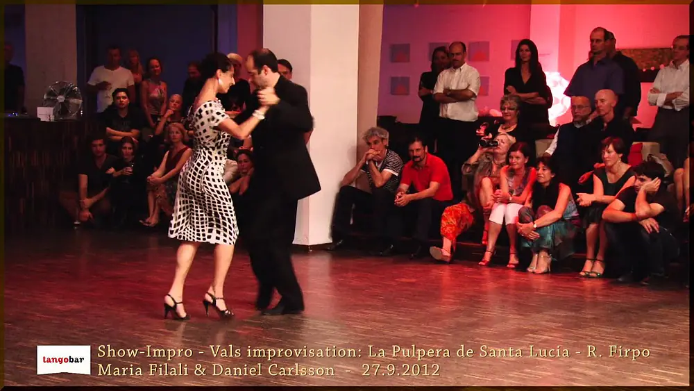 Video thumbnail for Tangobar | Maria Filali & Daniel Carlsson | Show-Impro 2012 (2/4)