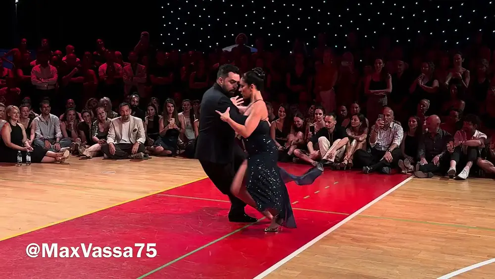 Video thumbnail for Clarisa Aragon Jonathan Saavedra Mediterranean Summer Tango 2025 (3/5)