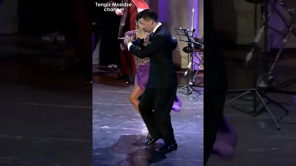 Video thumbnail for Tango dancing. 💃🕺 Dmitry Vasin and Carla Espinosa. #shorts
