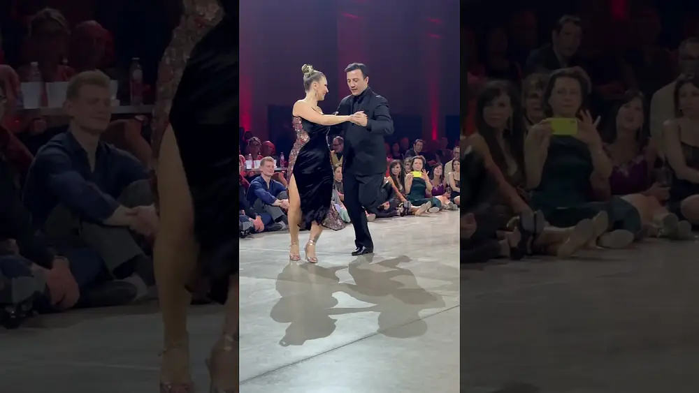 Video thumbnail for Leandro Oliver & Mariana Montes dance 2 (part 1) - Torino Tango Festival 2025
