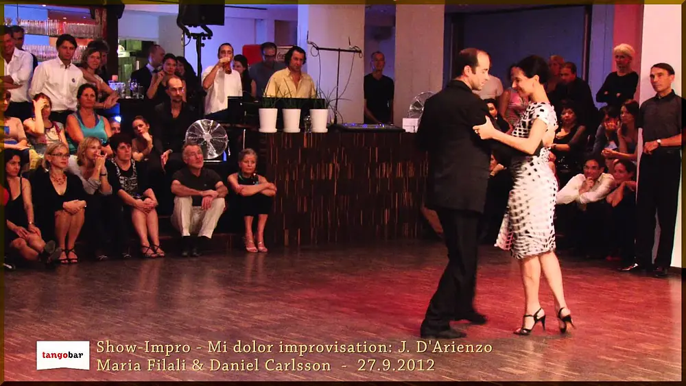 Video thumbnail for Tangobar | Maria Filali & Daniel Carlsson | Show-Impro  20102 (1/4)