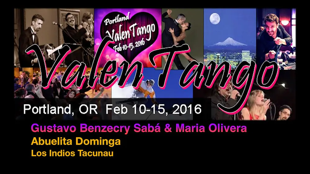 Video thumbnail for Gustavo Benzecry Sabá & Maria Olivera - Abuelita Dominga - ValenTango 2016