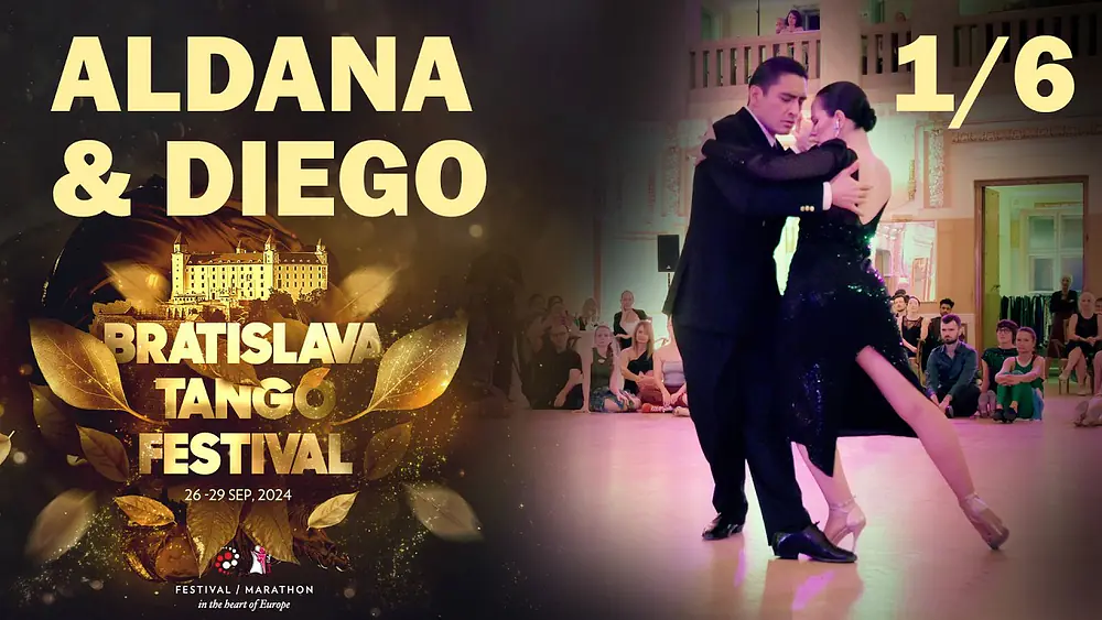 Video thumbnail for Diego Ortega & Aldana Silveyra 1/6 @Bratislava Tango Festival 2024 - Y Dicen Que No Te Quiero