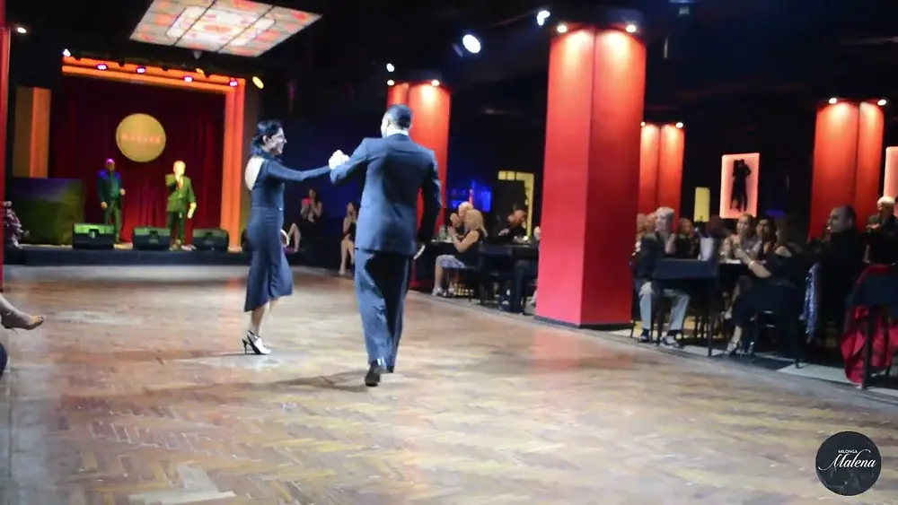 Video thumbnail for Majo Garcés & Frank Obregón en Milonga Malena "COMO NINGUNA"!!4/4