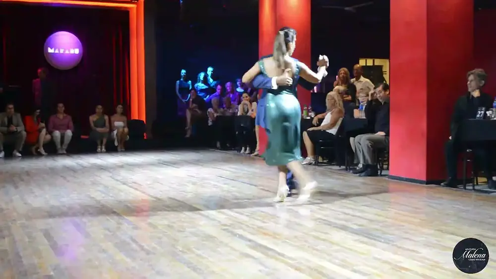 Video thumbnail for Virginia Gomez & Christian Marquez en Milonga Malena "COMO NINGUNA"!!! 2/4