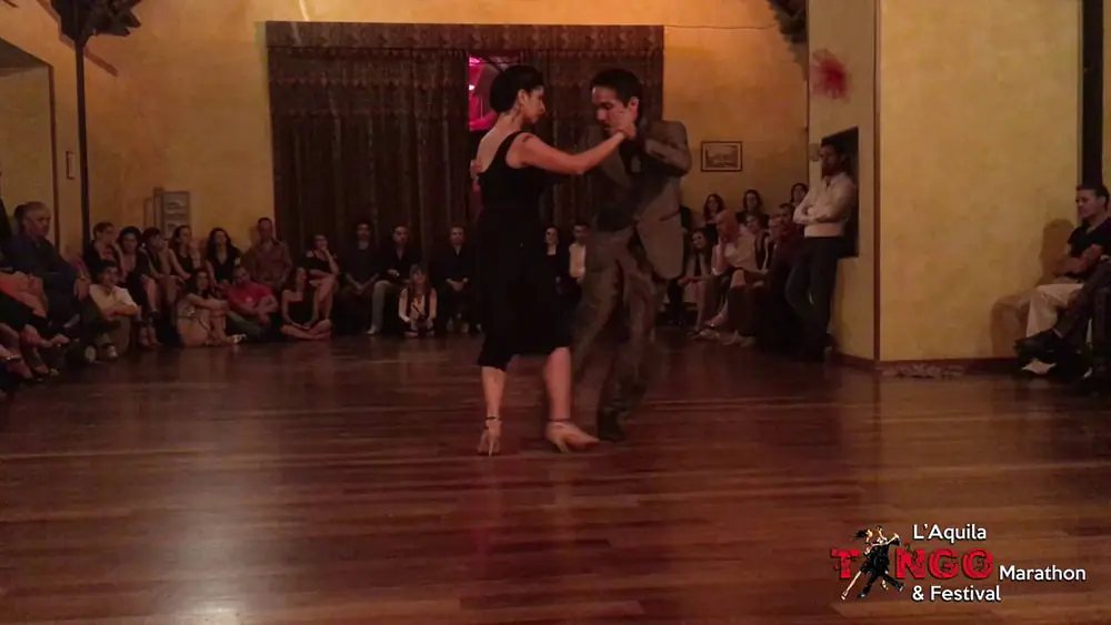 Video thumbnail for Guillermo Barrionuevo & Mariela Sametband 1/4 Tango - L'Aquila Tango Marathon & Festival