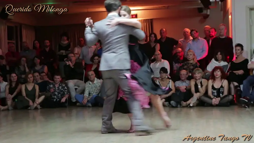 Video thumbnail for Maja Petrovic y Marko Miljevic - Tango - (2/4) - Querido Milonga, Tel-Aviv - 09-03-2019