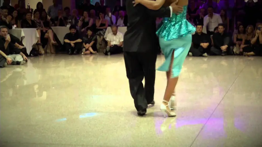 Video thumbnail for Sebastian Achaval Roxana Suarez 4° Bari International Tango Congress 1-3