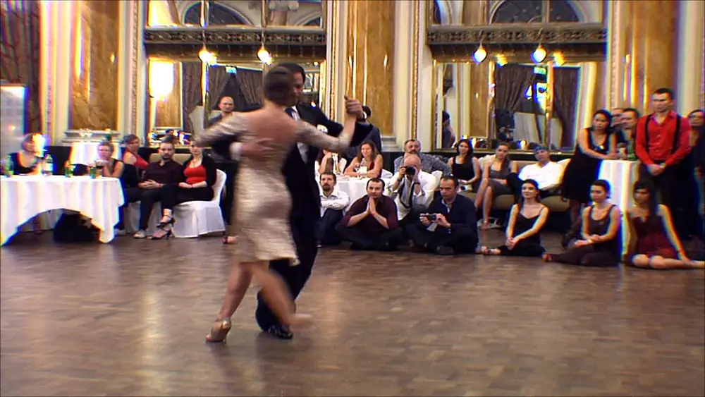 Video thumbnail for Fabian Peralta y Josefina Bermudez Avila, Zagreb Tango Festival 2013, part 1