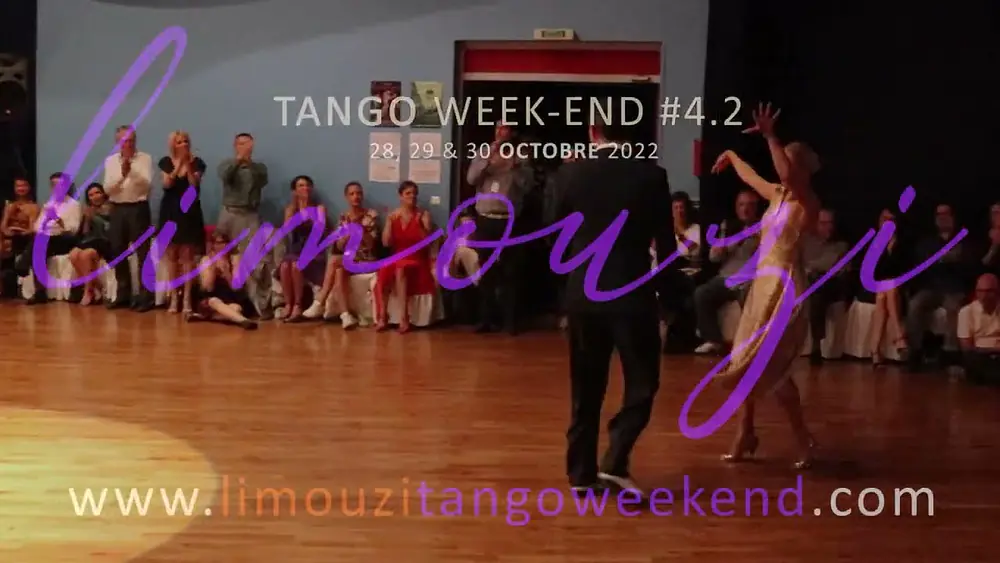 Video thumbnail for Limouzi Tango Week-End 2022 - Eleonora Kalganova & Murat Erdemsel - Tango A Vivre Limoges