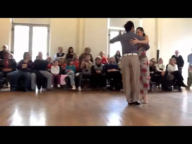 Video thumbnail for Esteban Cortez y Virginia Arzuaga Milongas al mediodía 24/8/13 2/4