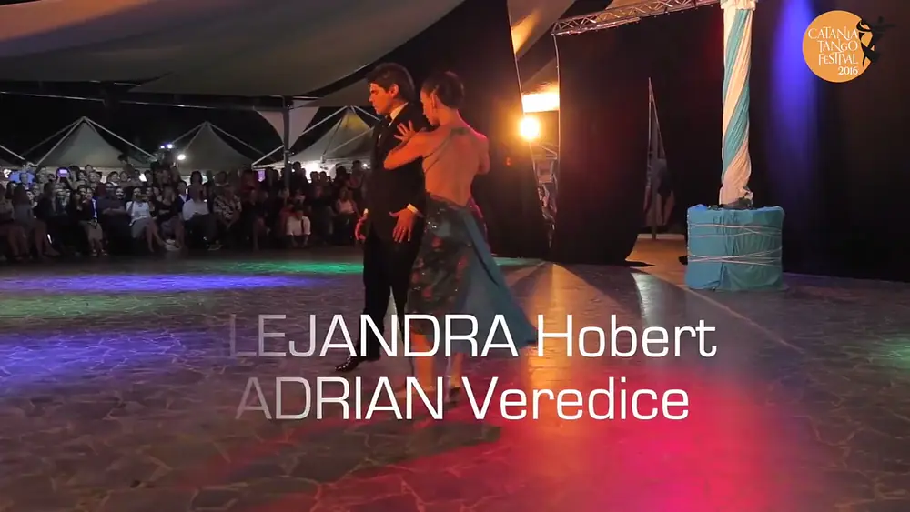 Video thumbnail for Alejandra Hobert & Adrian Veredice - Catania Tango festival 2016