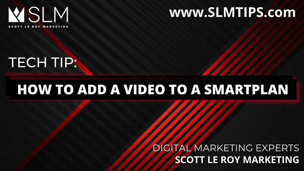 Video thumbnail of Tech Tip: How to Add a Video to a SmartPlan