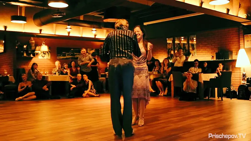 Video thumbnail for Flaco Dany in Moscow 2014, Prischepov TV - Tango Channel
