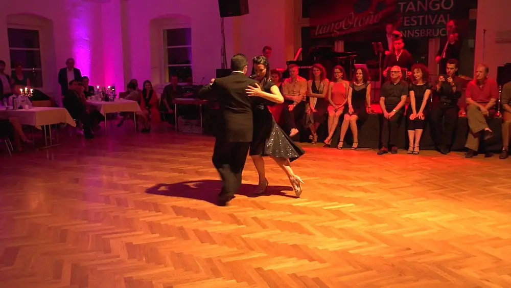Video thumbnail for Fernando Galera & Silvina Valz 4 with Solo Tango Orquesta Tangofestival Innsbruck Oct 2015
