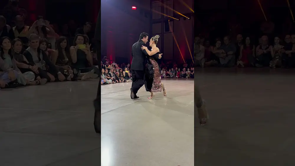 Video thumbnail for Leandro Oliver & Mariana Montes dance 2 (part 2) - Torino Tango Festival 2025