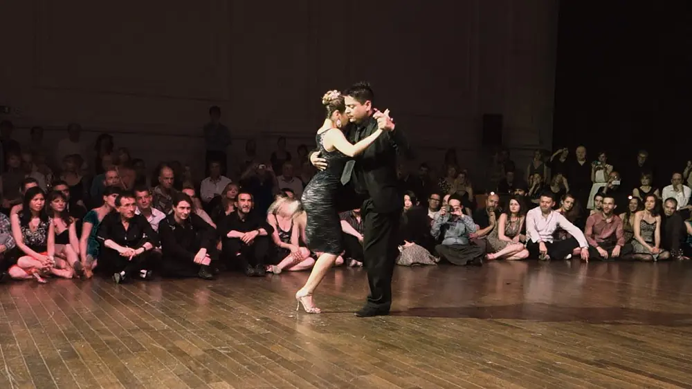 Video thumbnail for Tango: Noelia Hurtado y Carlitos Espinoza, 25/04/2015, Brussels Tango Festival #3/3