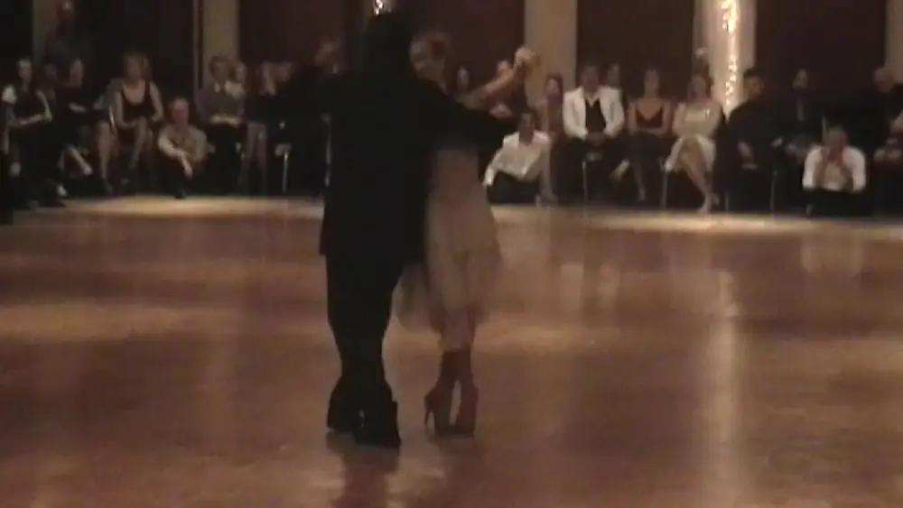 Video thumbnail for Gustavo Rosas. Tango con Guillermina Quiroga en San Francisco.Julio 2005.USA.