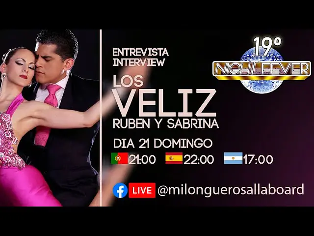 Video thumbnail for 19ª- Night Fever- Los VELIZ - Sabrina y Ruben