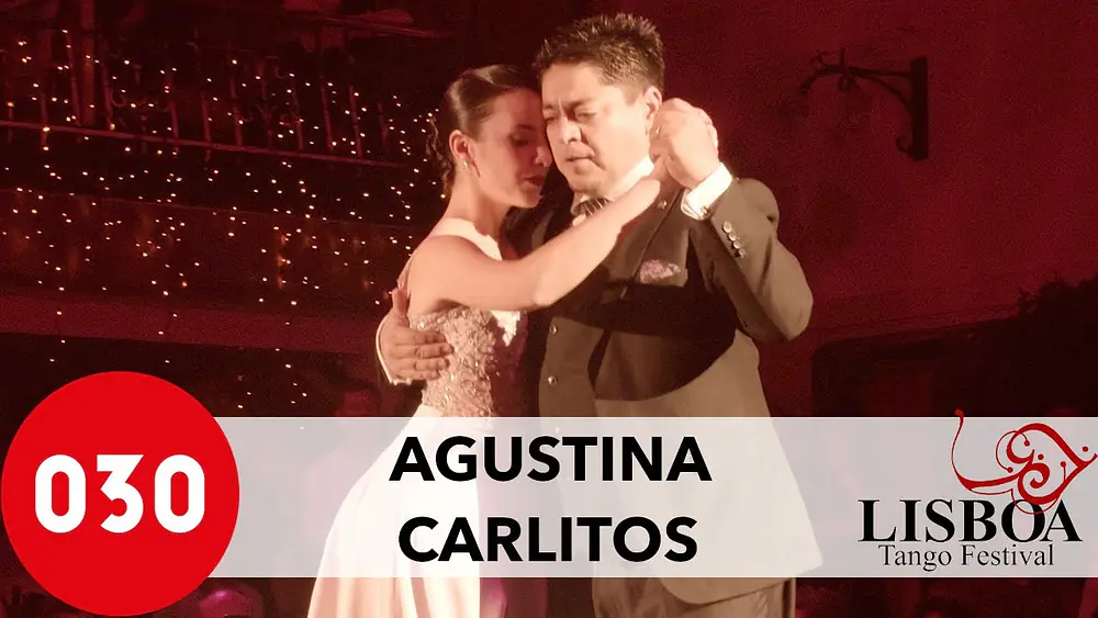 Video thumbnail for Agustina Piaggio and Carlitos Espinoza – Sobre el pucho at Lisbon Tango Festival 2023