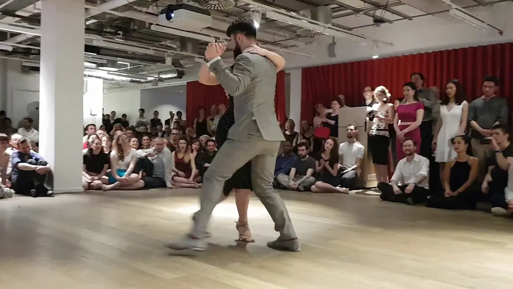 Video thumbnail for Maja Petrovic and Marko Miljevic in London performing at Negracha 2/4