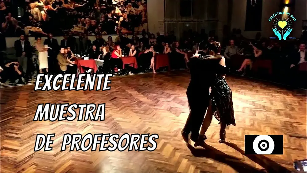 Video thumbnail for @pasionesdeargentinos Tango Salón Extremo, profesores Jimena Hoeffner, Fernando Carrasco, Salón Canning