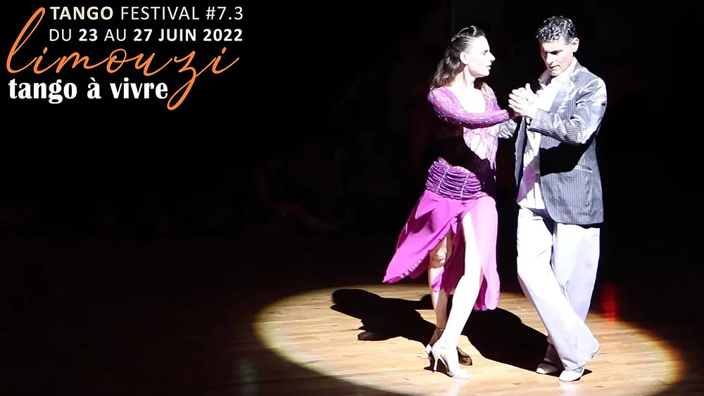 Video thumbnail for Limouzi Tango Festival 2022 - Julia & Andres Ciafardini 26.06.22 - Tango A Vivre Limoges 32 Juila