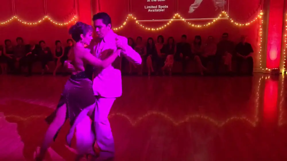 Video thumbnail for Miriam Larici & Leonardo Barrionuevo dancing at the Milonga Sentimental, part 4/4