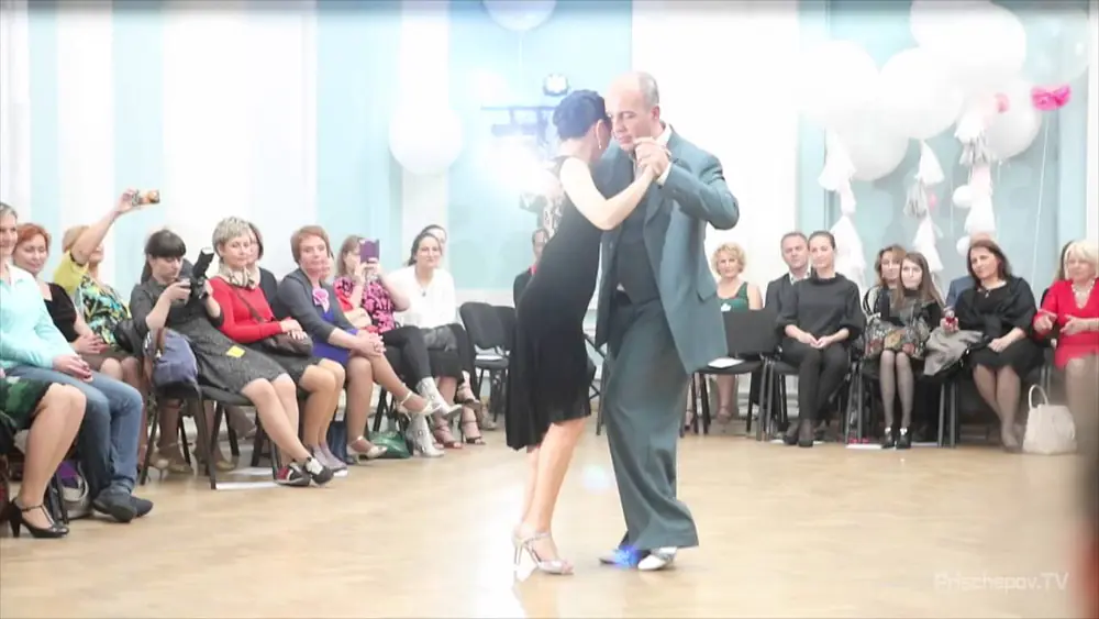 Video thumbnail for Horacio Godoy and Cecilia Berra, 6, Nevskaya Milonga 24.05.2016