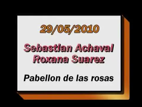 Video thumbnail for Roxana Suarez y Sebastian Achaval - La Mulateada - Milonga "El Yaguarón"